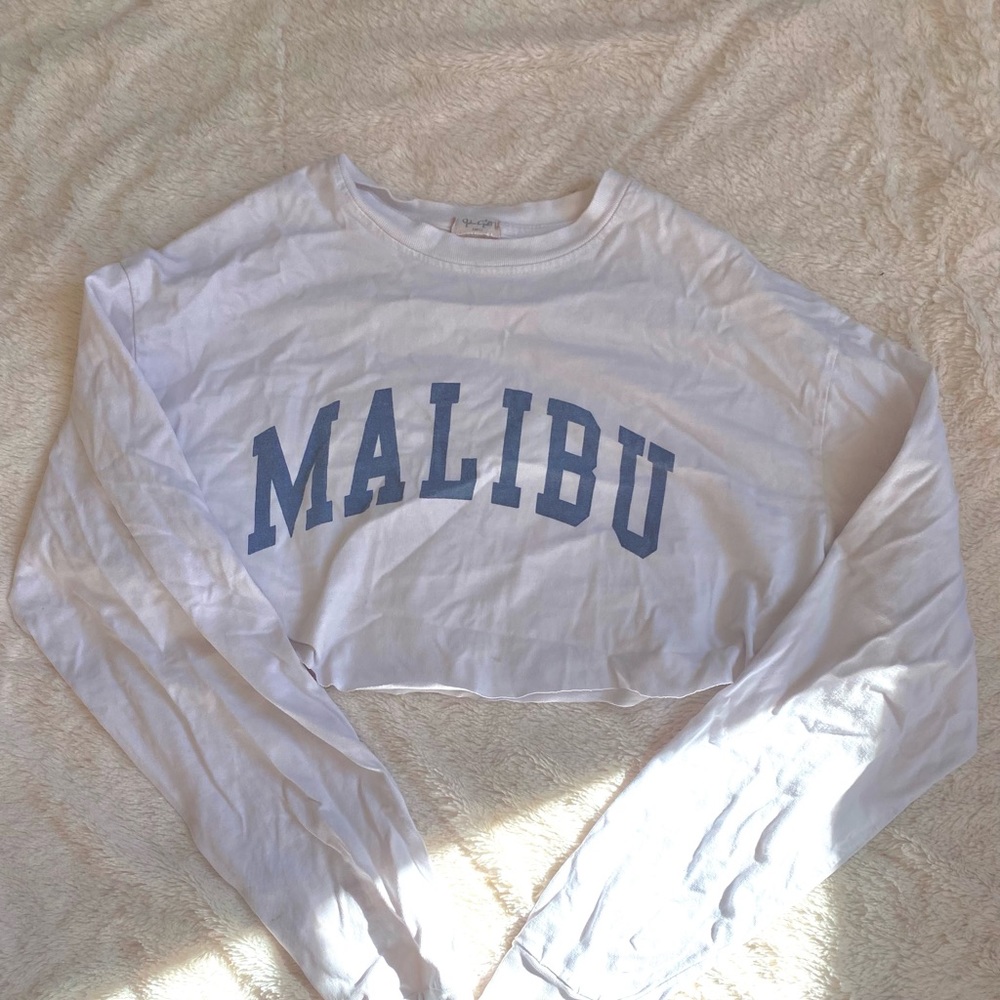 Malibu Cropped Long Sleeve